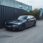 BMW 5 SERIES G30/31 GLOSS BLACK SIDE SKIRTS - MP STYLE - BLAK BY CT CARBON