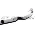AUDI A3 S-LINE & S3 8V FACELIFT 2017-2020 GLOSS BLACK SPLITTER - V1