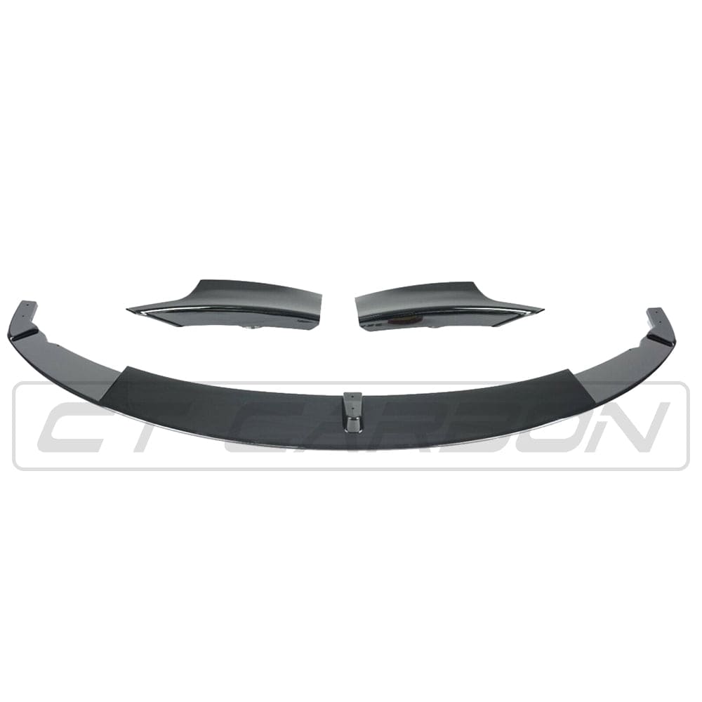 BMW 3 SERIES F30/F31 GLOSS BLACK SPLITTER - MP STYLE