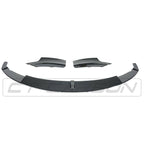 BMW 3 SERIES F30/F31 GLOSS BLACK SPLITTER - MP STYLE