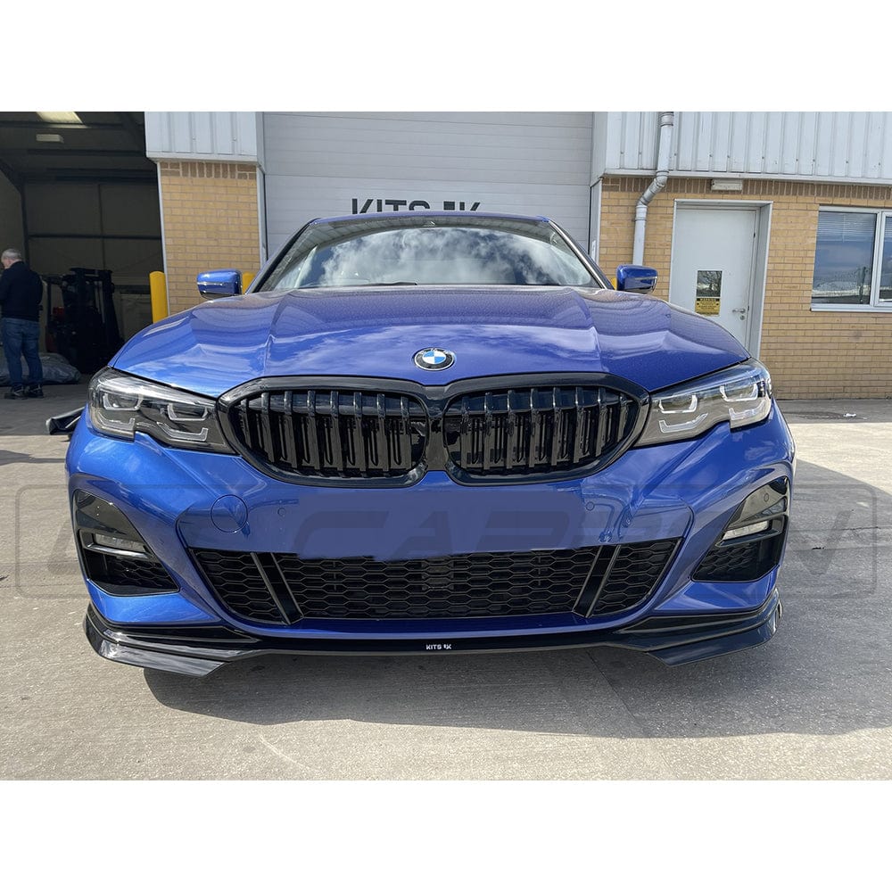BMW 3 SERIES G20/G21 PRE LCI GLOSS BLACK SPLITTER - MP STYLE