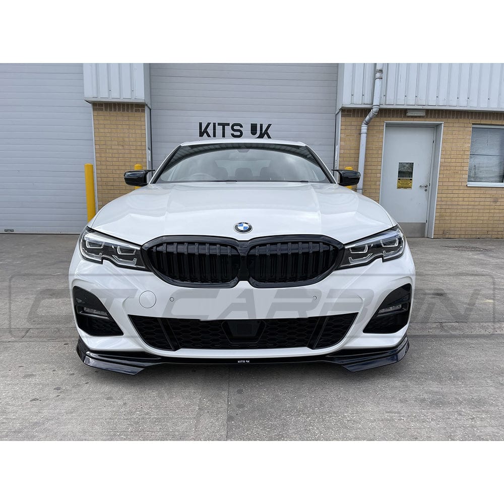 BMW 3 SERIES G20/G21 PRE LCI GLOSS BLACK SPLITTER - MP STYLE
