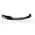 BMW 4 SERIES F32/F33/F36 GLOSS BLACK SPLITTER - MP STYLE