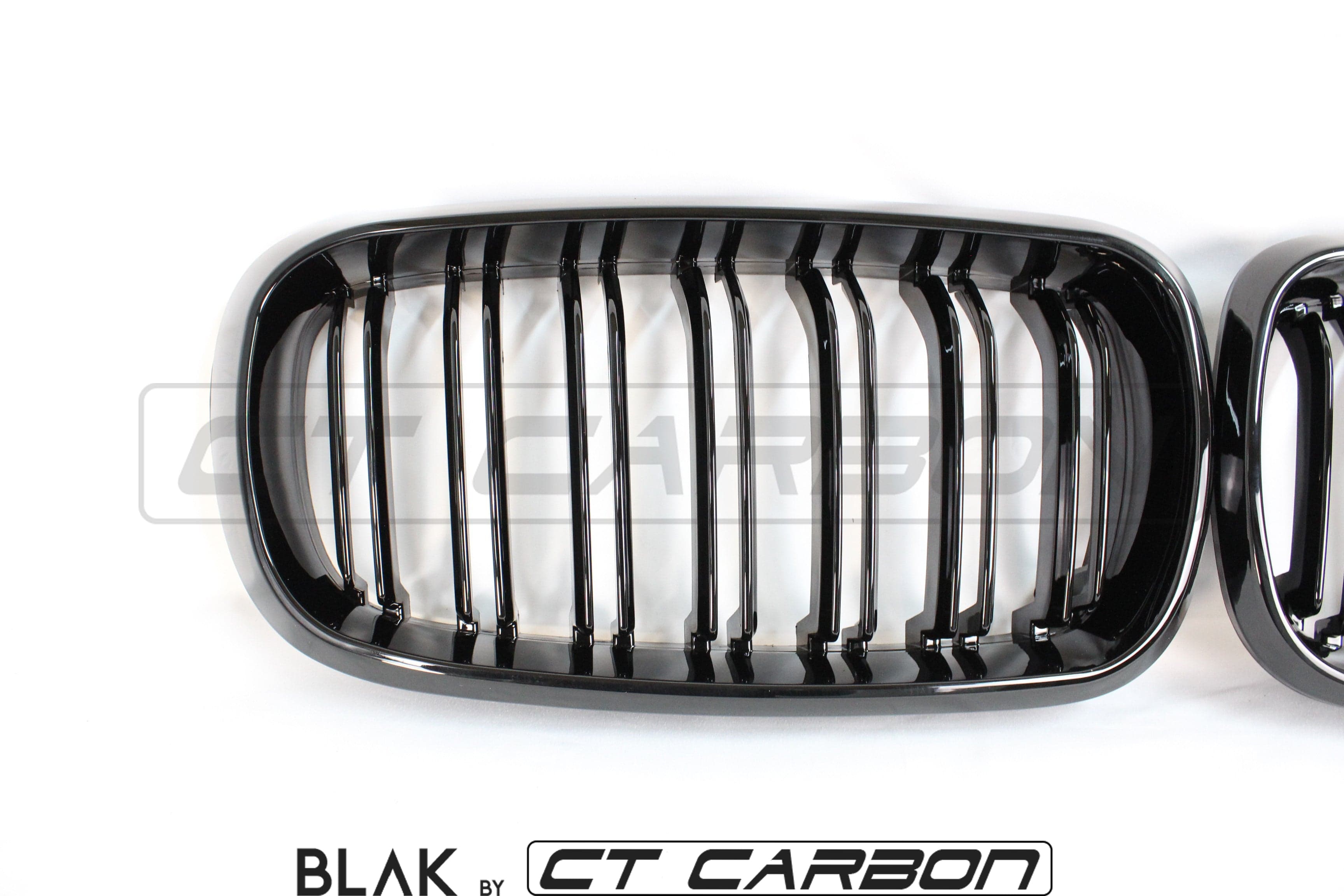 BMW X5M/X6M F16 & F15 DOUBLE SLAT GRILLES - BLAK BY CT CARBON