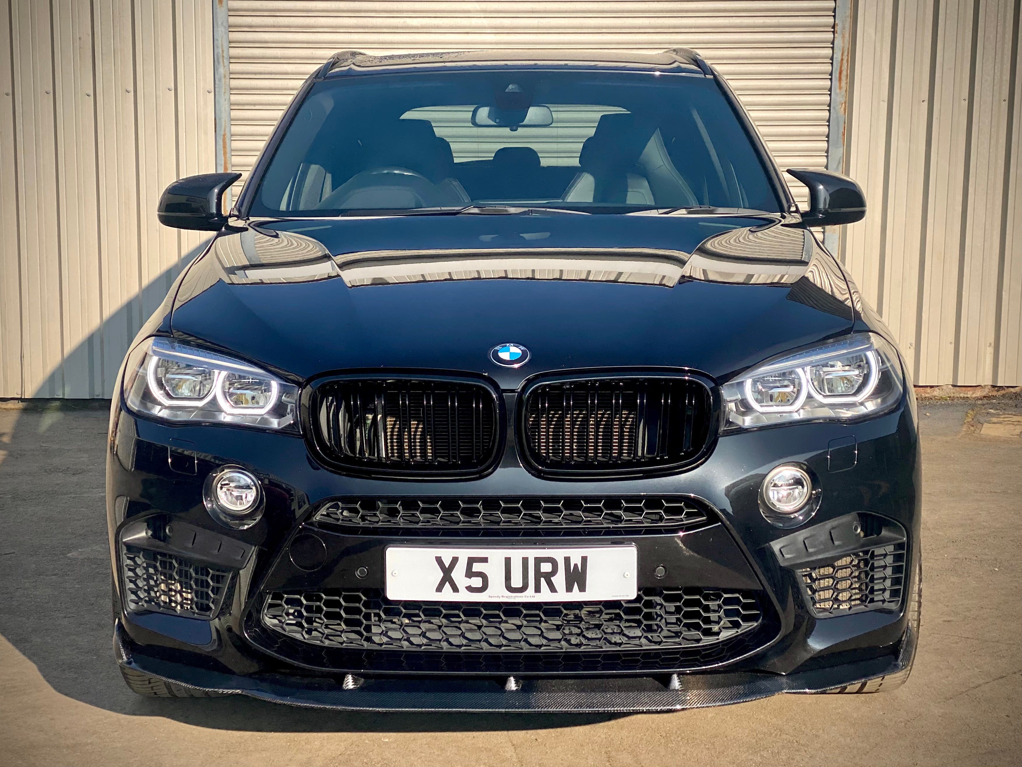 BMW X5M/X6M F16 & F15 DOUBLE SLAT GRILLES - BLAK BY CT CARBON