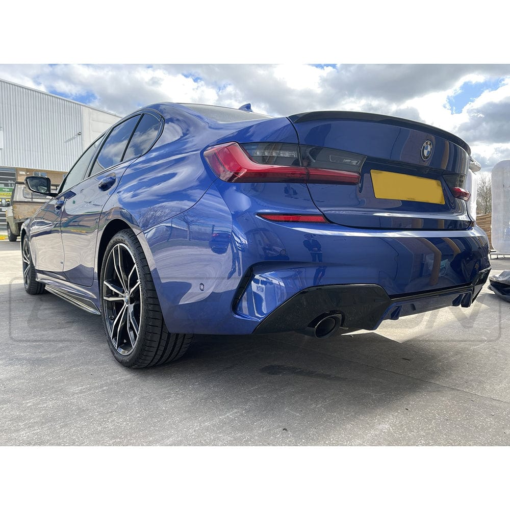 BMW 3 Series/M3 G20/G80 GLOSS BLACK SPOILER - MP STYLE - BLAK BY CT CARBON