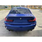 BMW 3 Series/M3 G20/G80 GLOSS BLACK SPOILER - MP STYLE - BLAK BY CT CARBON