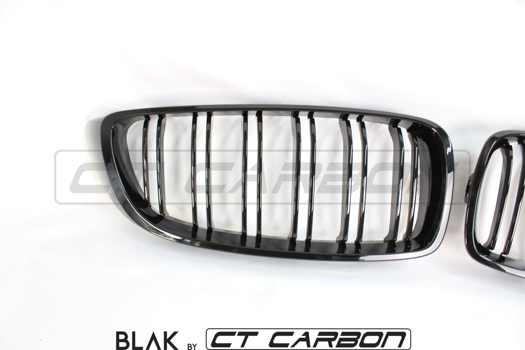 BMW M3 F80 DOUBLE SLAT BLACK GRILLE - BLAK BY CT CARBON