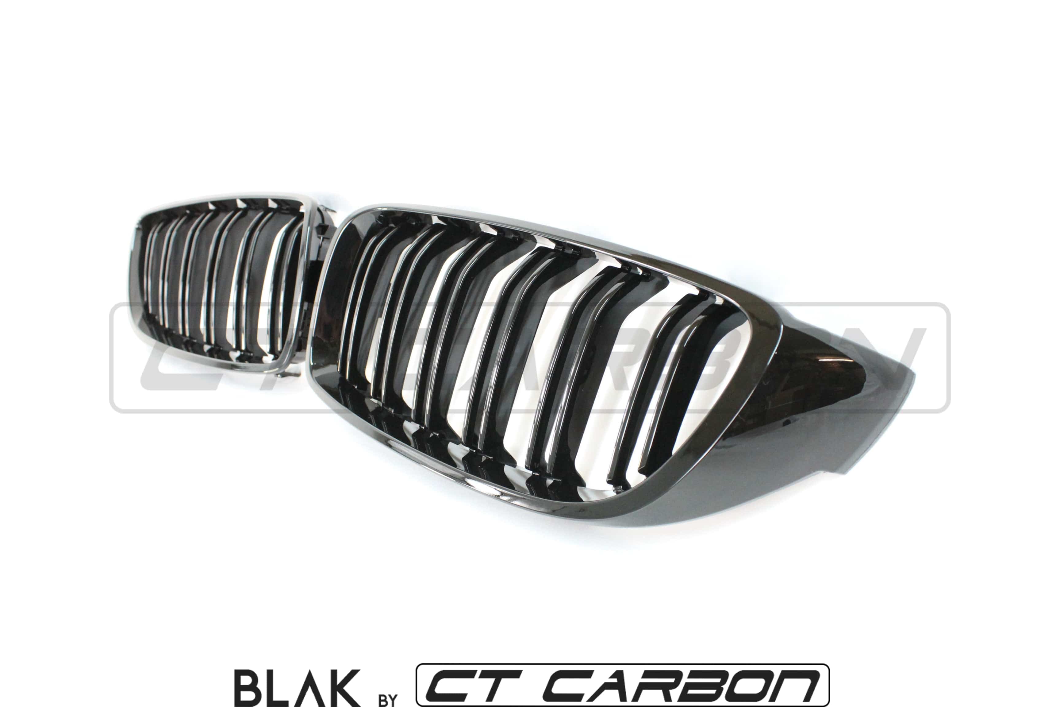 BMW M3 F80 DOUBLE SLAT BLACK GRILLE - BLAK BY CT CARBON