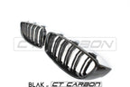 BMW M3 F80 DOUBLE SLAT BLACK GRILLE - BLAK BY CT CARBON