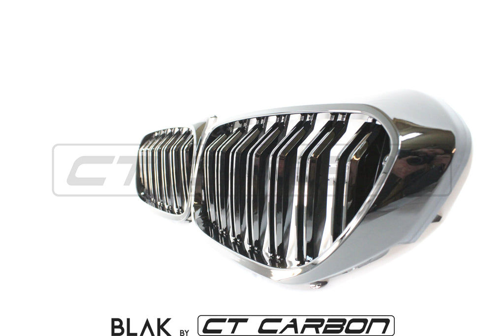 BMW M5 F90 / 5 SERIES G30/G31 DOUBLE SLAT BLACK GRILLES - BLAK BY CT CARBON