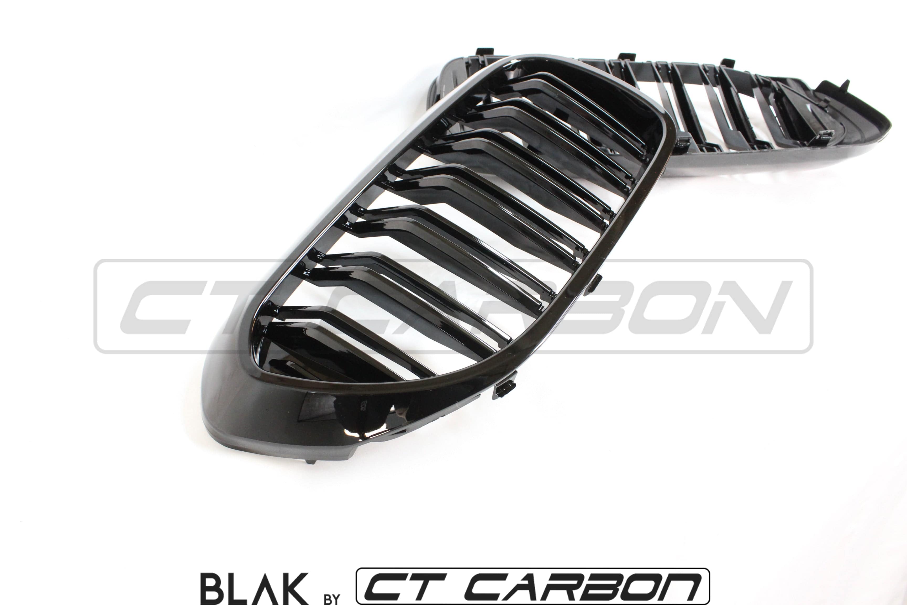 BMW M5 F90 / 5 SERIES G30/G31 DOUBLE SLAT BLACK GRILLES - BLAK BY CT CARBON