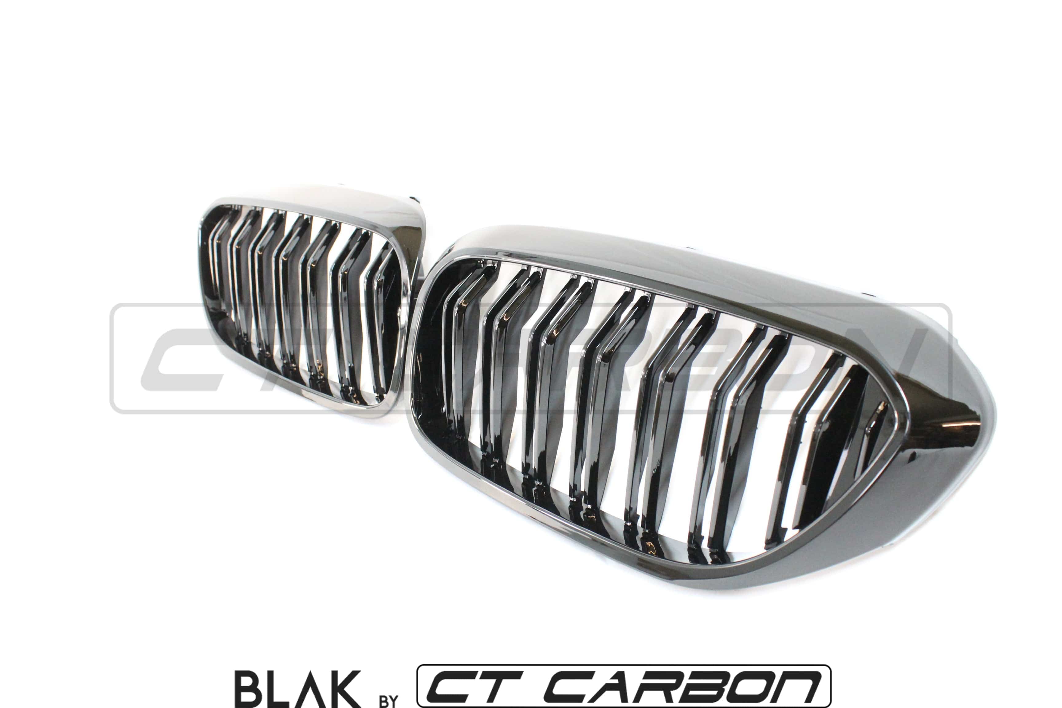 BMW M5 F90 / 5 SERIES G30/G31 DOUBLE SLAT BLACK GRILLES - BLAK BY CT CARBON