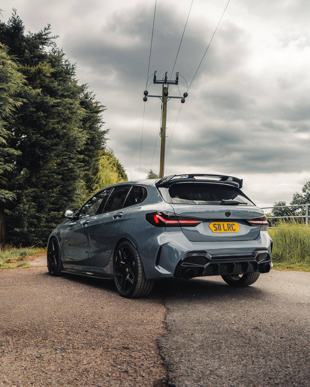 BMW 1 Series & M135i F40 & F70 Gloss Black Performance Rear Wing Spoiler (2019+)