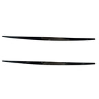 Bmw 1 Series F20 M Sport 2011-2019 Side Skirt Splitters In Gloss Black