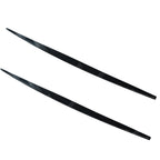 Bmw 1 Series F20 M Sport 2011-2019 Side Skirt Splitters In Gloss Black