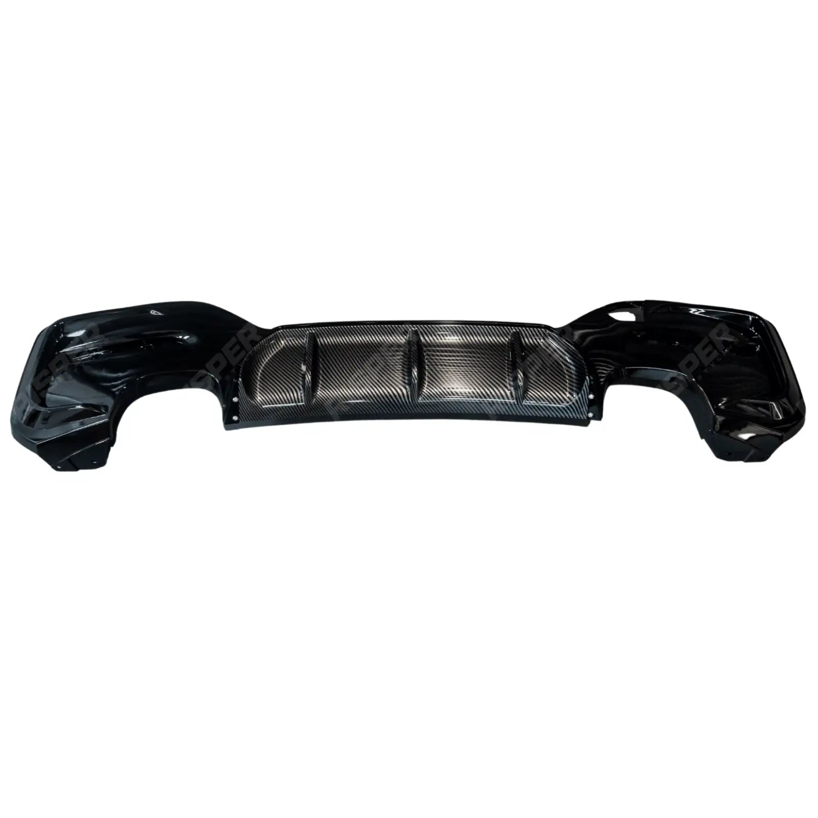 BMW 1 Series F20 M Sport LCI 2015-2019 Rear Diffuser 00___00 In Carbon Look