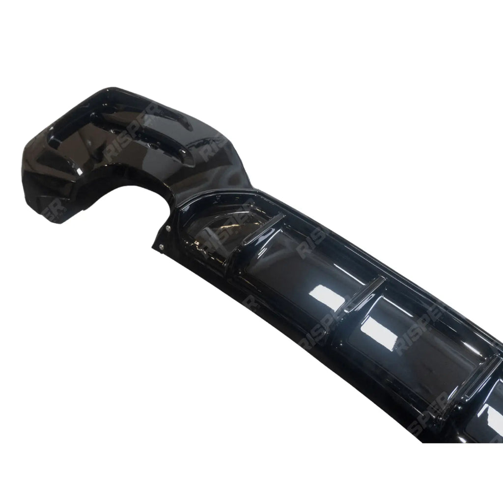 Bmw 1 Series F20 M Sport Lci 2015-2019 Rear Diffuser 00__00 In Gloss Black