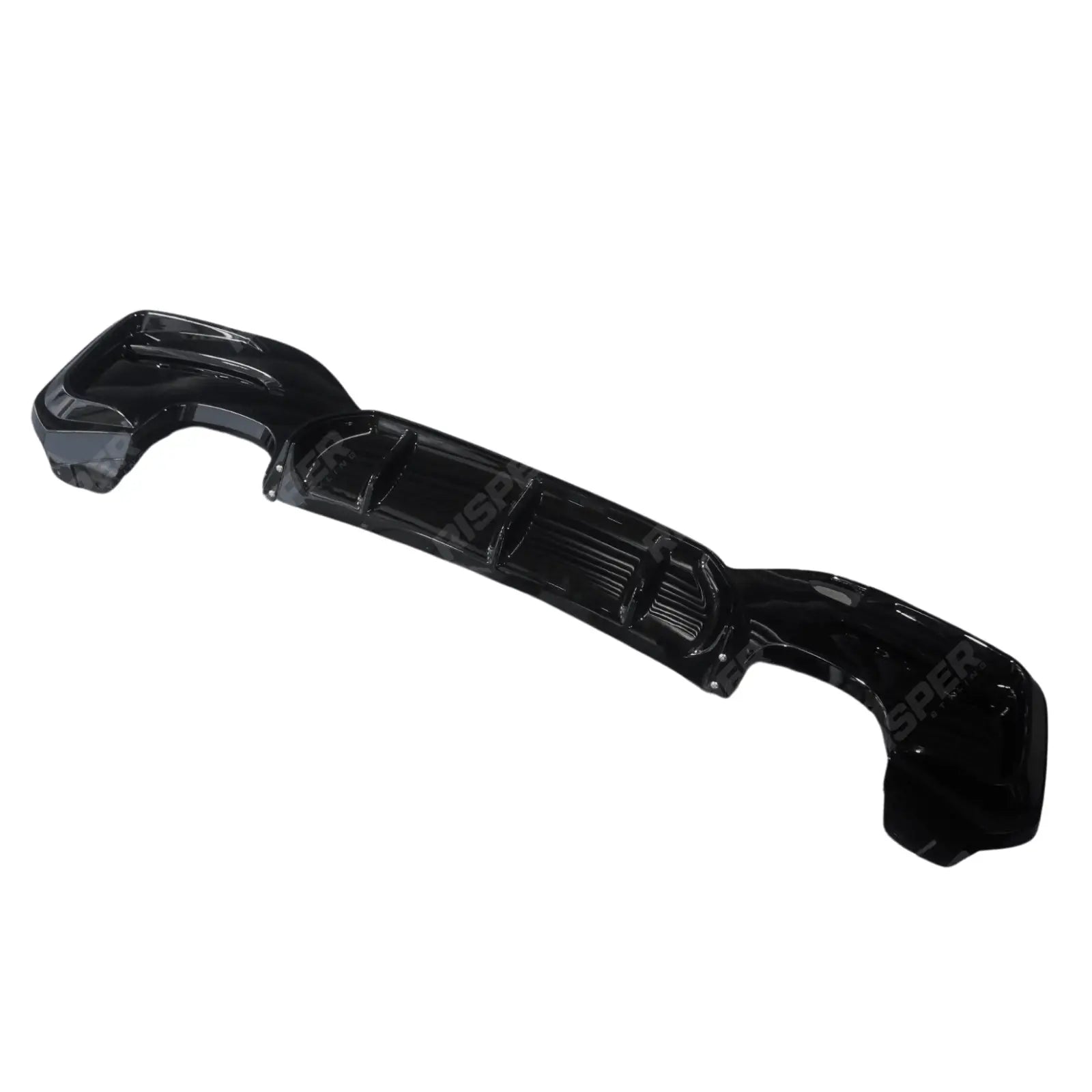 Bmw 1 Series F20 M Sport Lci 2015-2019 Rear Diffuser 00__00 In Gloss Black