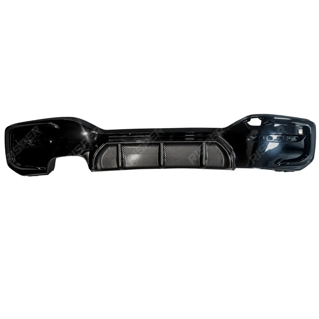 Bmw 1 Series F20 M Sport Lci 2015-2019 Rear Diffuser In Carbon Look 00____