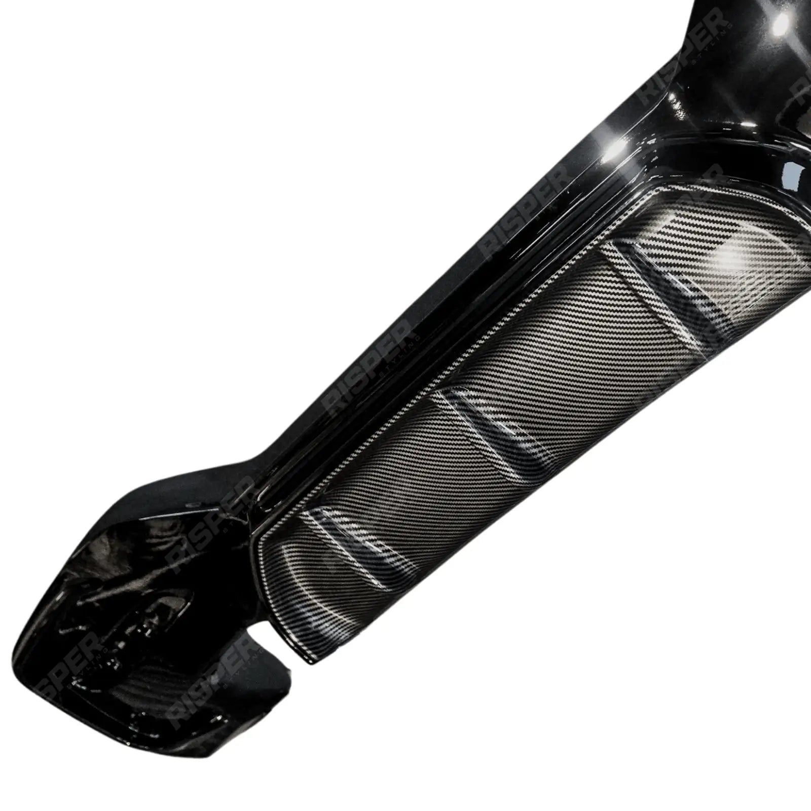 Bmw 1 Series F20 M Sport Lci 2015-2019 Rear Diffuser In Carbon Look 00____