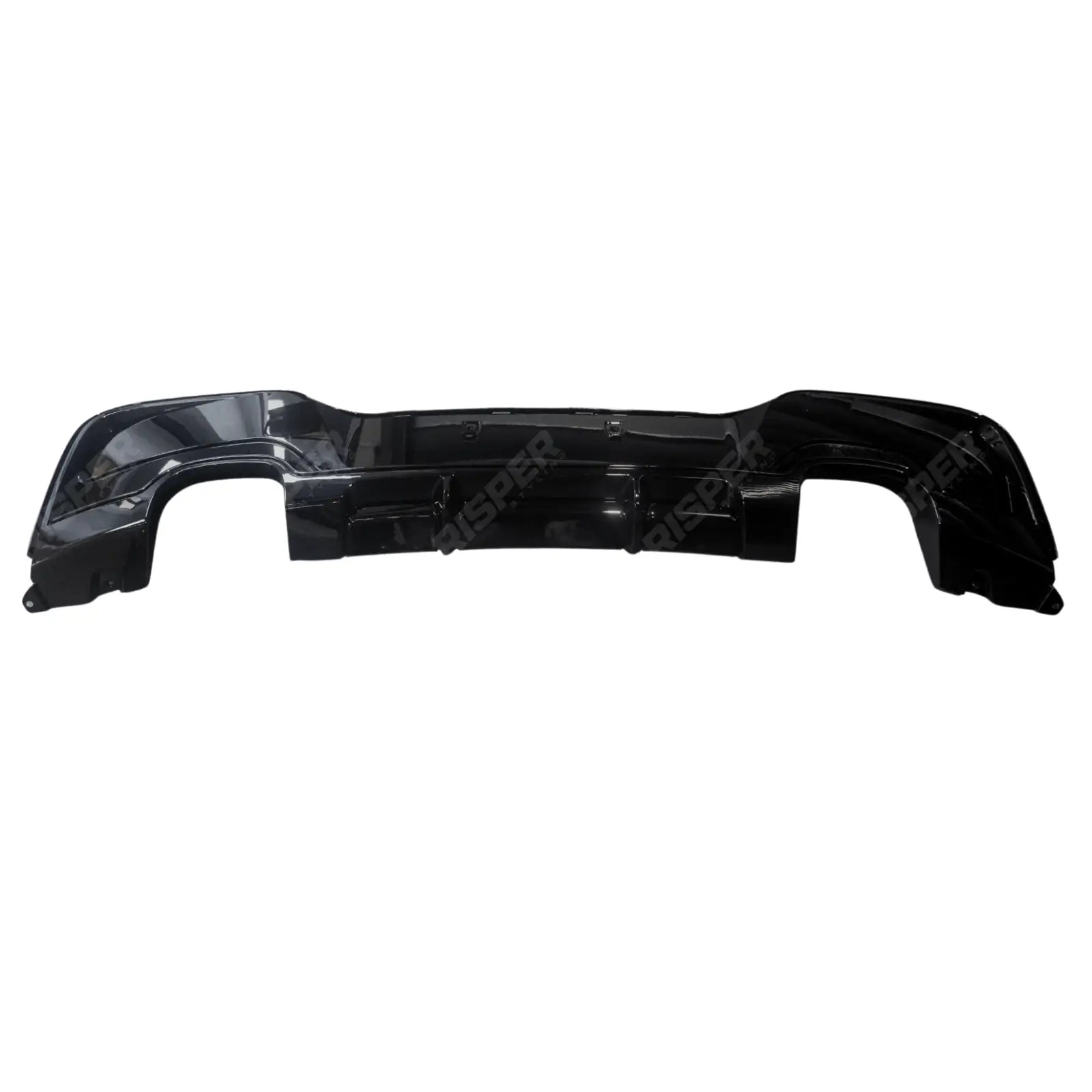 Bmw 1 Series F20 M Sport Pre Lci 2012-2015 Rear Diffuser 00__00 In Gloss Black