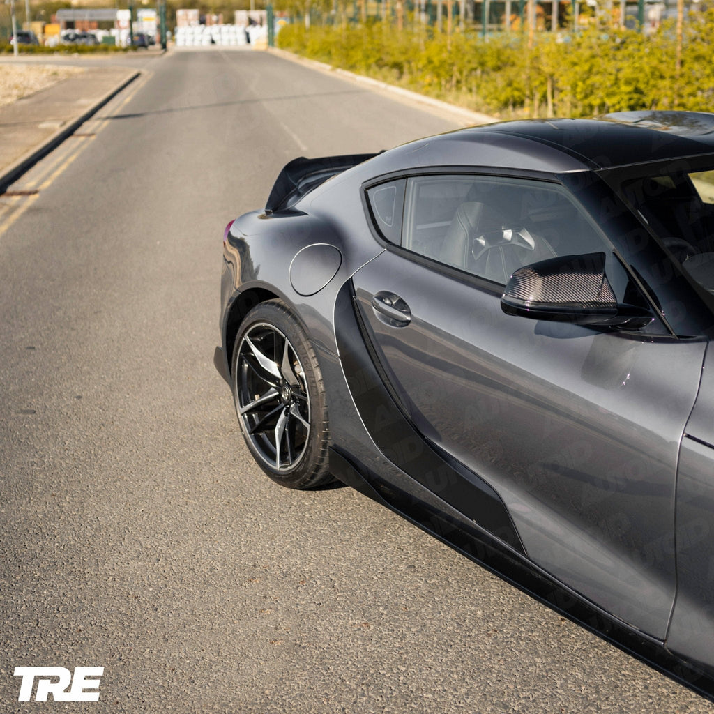 BMW 1 Series F40, 2 Series F44 & Toyota Supra Pre-Preg Carbon Fibre M Style Mirror Covers by TRE (2019+)
