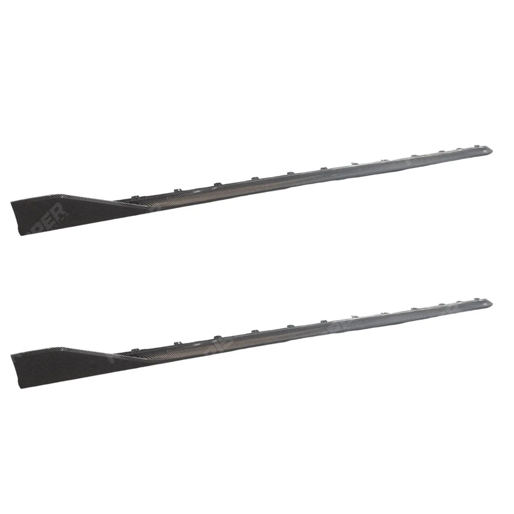 Bmw 1 Series F40 M Sport 2018 - 2024 M135i Side Skirt Splitters In Carbon Look
