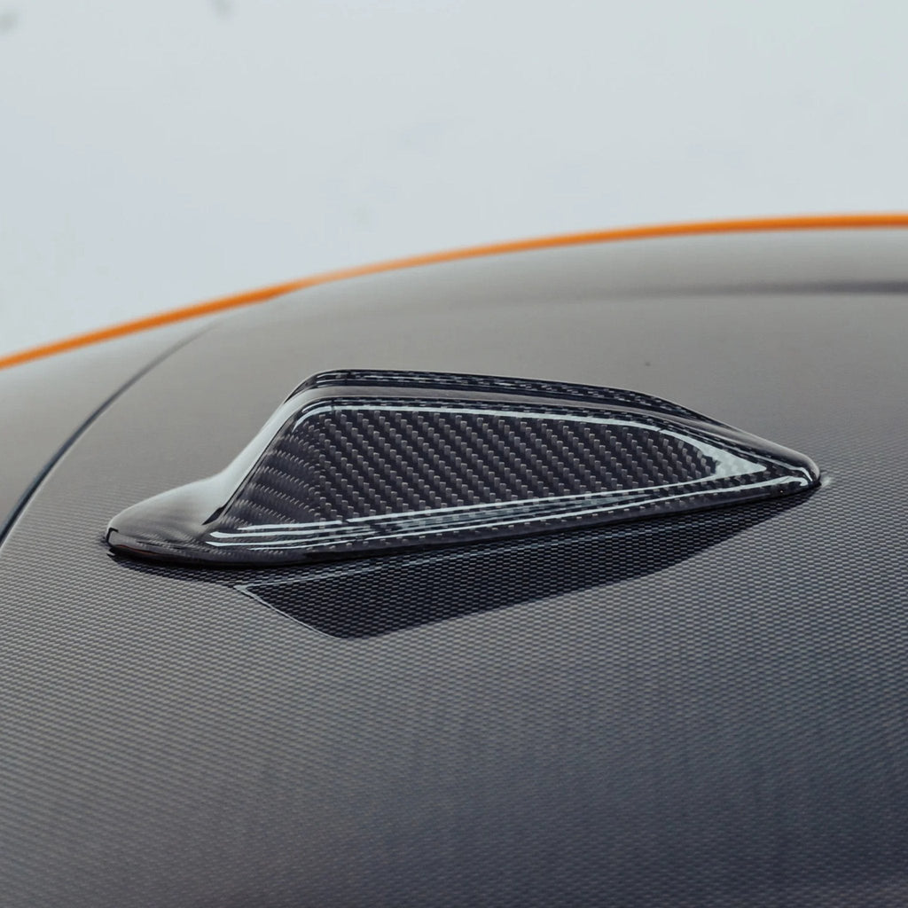 BMW 2 / 3 / 4 Series, M2, M3 & M4 G82 LCI Models Pre-Preg Carbon Fibre Shark Fin Aerial Cover by TRE (2023+)