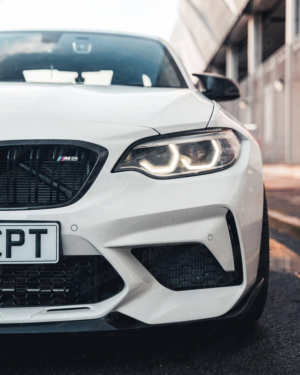 BMW 2 Series F22, M2 & M2 Competition F87 Carbon Fibre Headlight Trims (2014-2021)