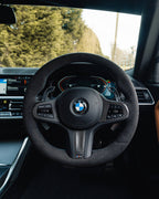 BMW 2 Series G42, M2 G87, M3 G80, M4 G82 Full Alcantara Steering Wheel by TRE