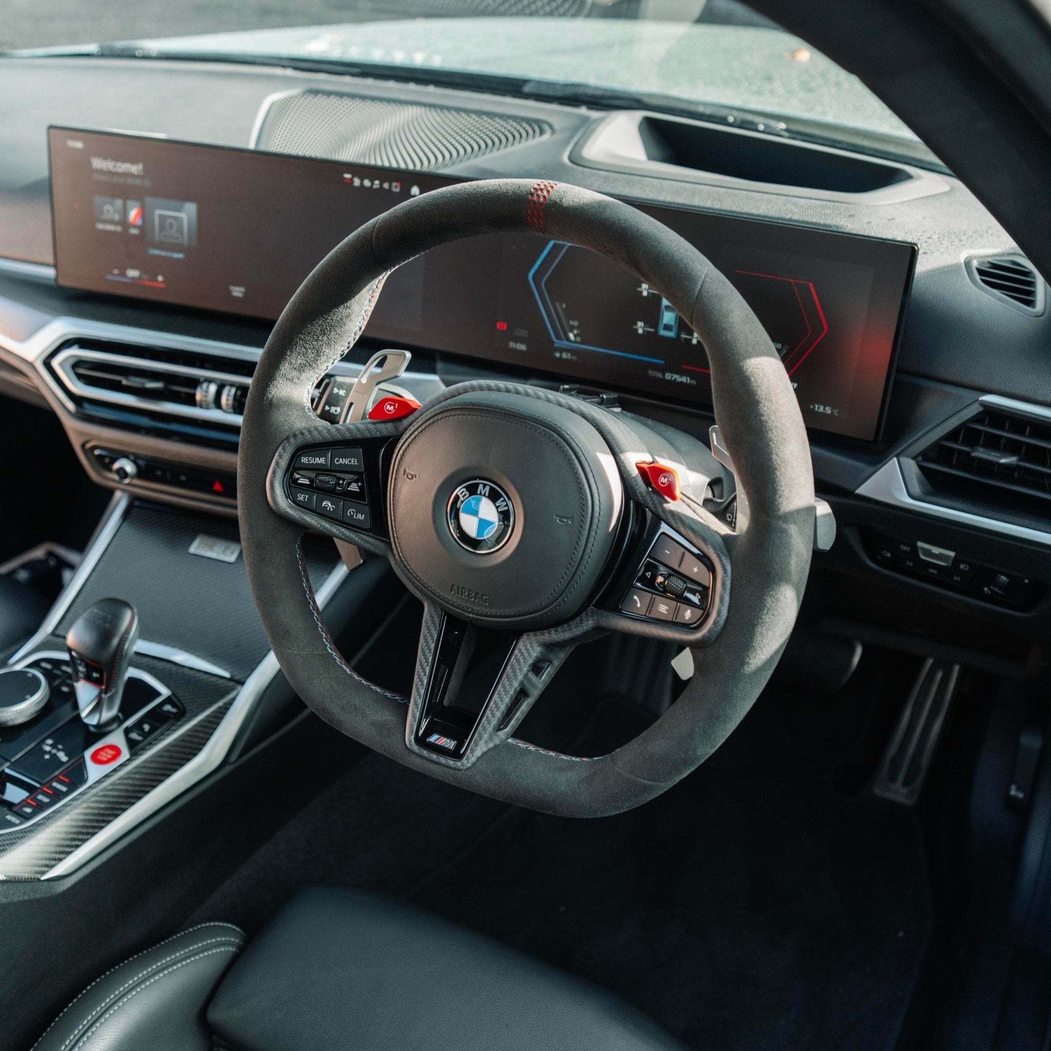 BMW 2 Series G42, M2 G87, M3 G80, M4 G82 Facelift Carbon Fibre Steering Wheel by TRE