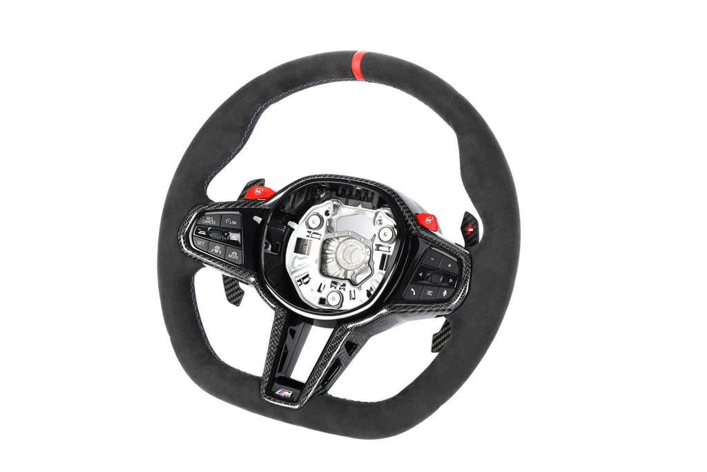 BMW 2 Series G42, M2 G87, M3 G80, M4 G82 Facelift Carbon Fibre Steering Wheel by TRE