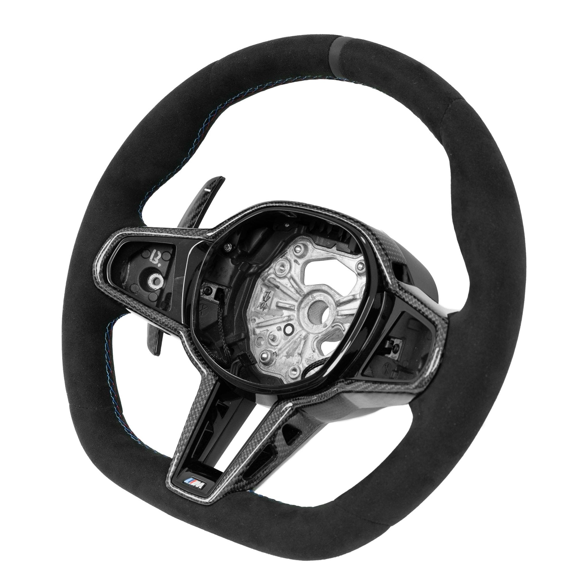 BMW 2 Series G42, M2 G87, M3 G80, M4 G82 Facelift Carbon Fibre Steering Wheel by TRE