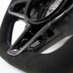 BMW 2 Series G42, M2 G87, M3 G80, M4 G82 Facelift Carbon Fibre Steering Wheel by TRE