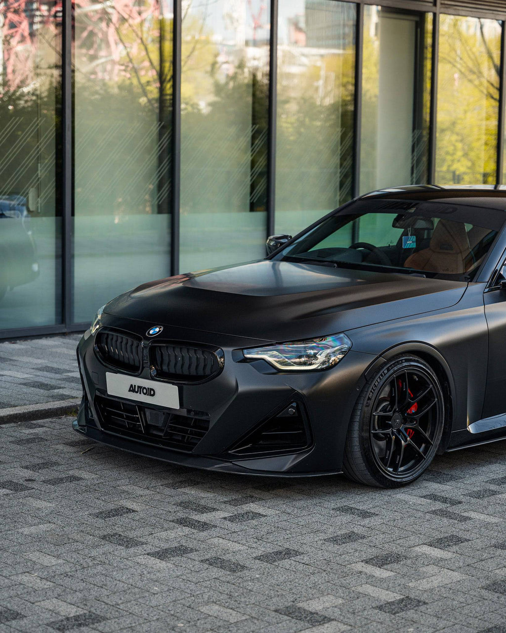 BMW 2 Series M Sport & M240i G42 Pre-preg Carbon Fibre ID-01 Front Splitter by TRE (2021+)