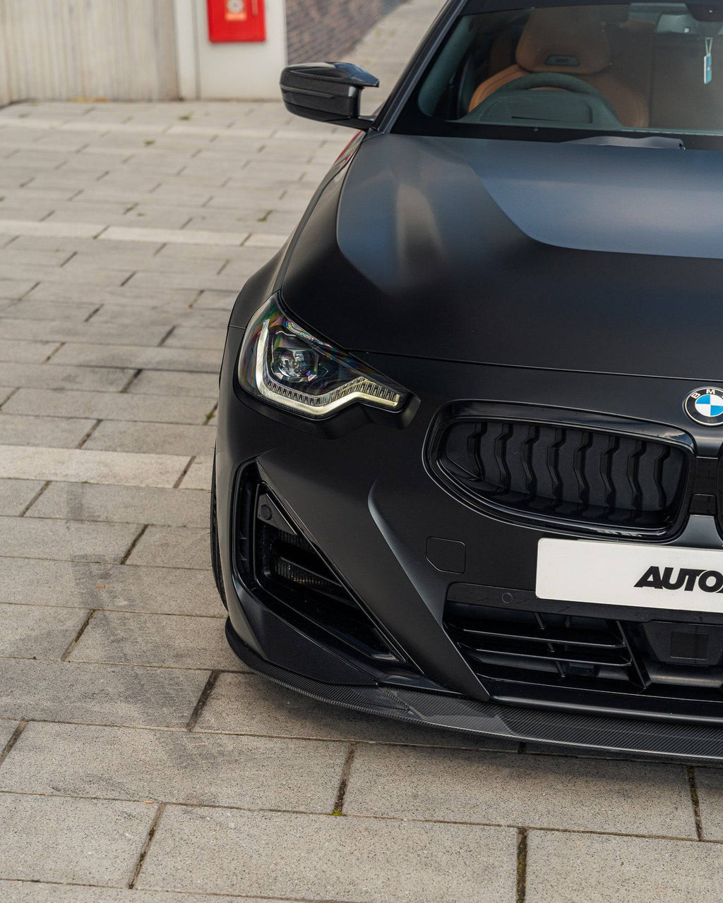BMW 2 Series M Sport & M240i G42 Pre-preg Carbon Fibre ID-01 Front Splitter by TRE (2021+)