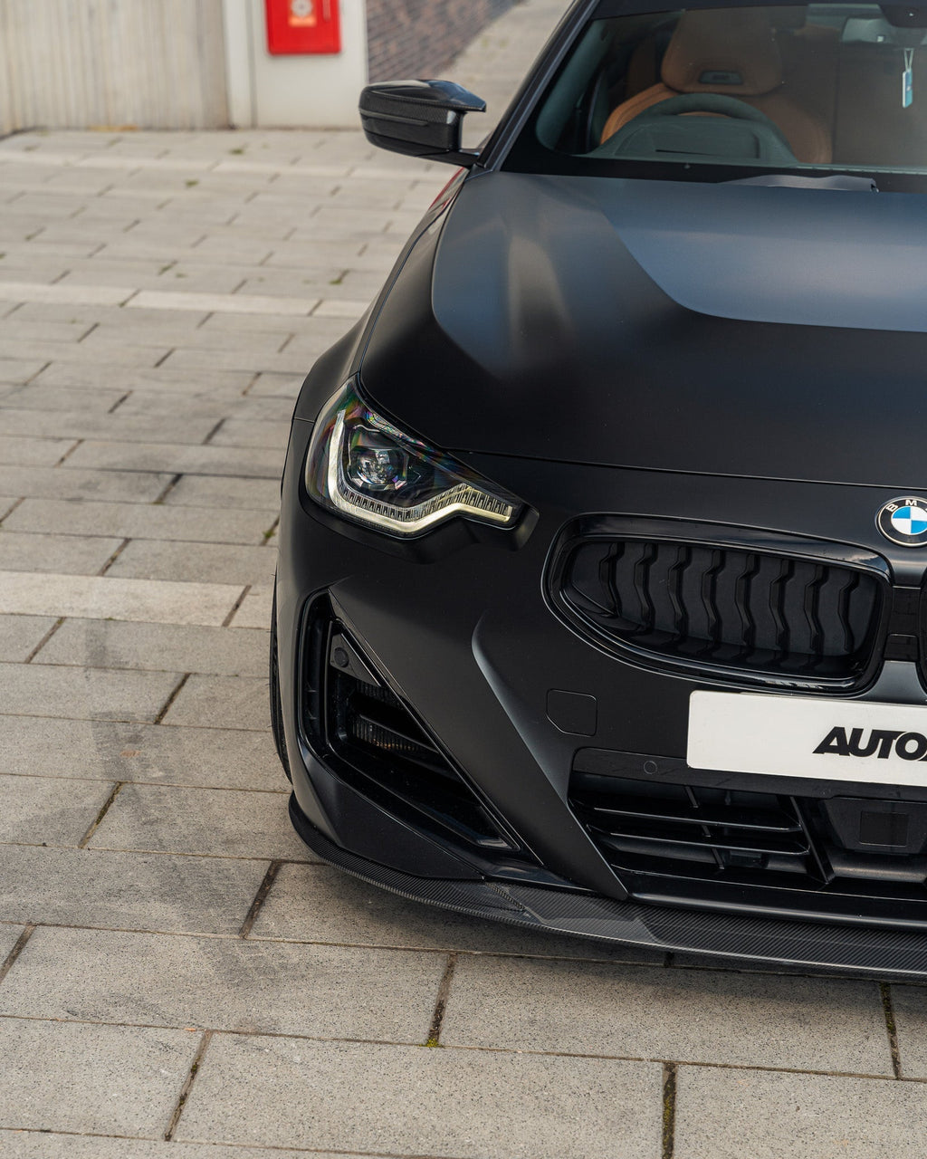 BMW 2 Series M Sport & M240i G42 Pre-Preg Carbon Fibre ID-01 Front Splitter & Rear Spoiler Pack by TRE (2021+)
