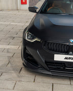 BMW 2 Series M Sport & M240i G42 Pre-Preg Carbon Fibre ID-01 Front Splitter & Rear Spoiler Pack by TRE (2021+)