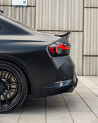 BMW 2 Series M Sport & M240i G42 Pre-Preg Carbon Fibre ID-01 Front Splitter & Rear Spoiler Pack by TRE (2021+)