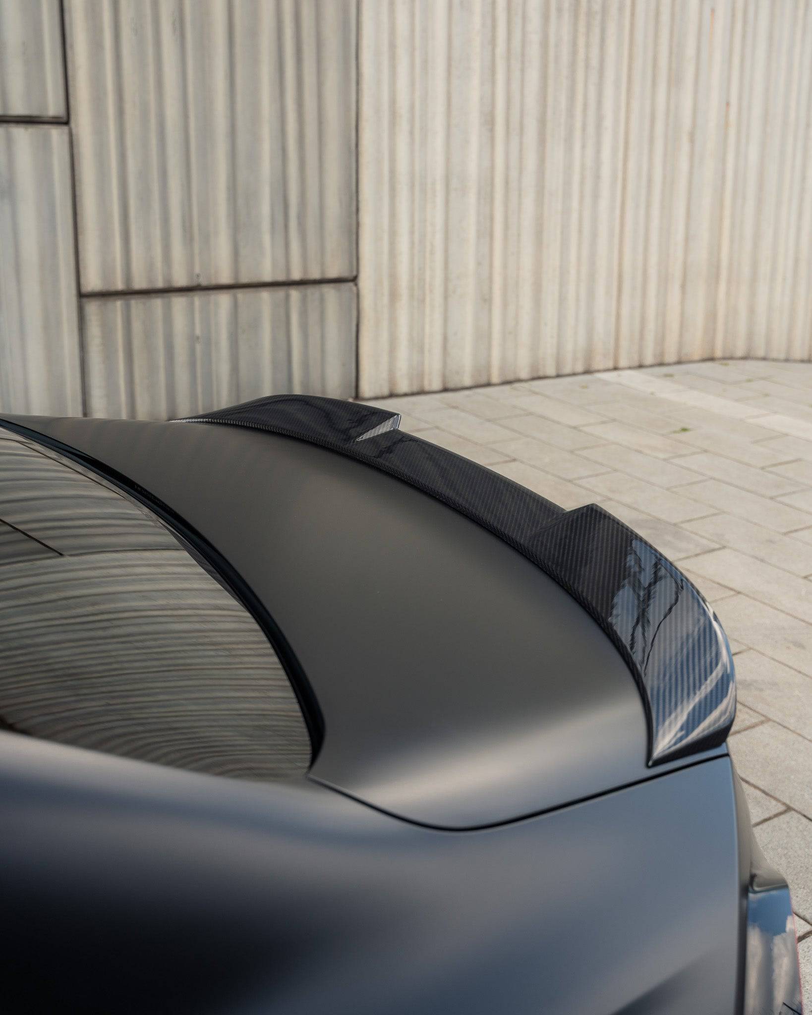 BMW 2 Series M Sport & M240i G42 Pre-Preg Carbon Fibre ID-01 Front Splitter & Rear Spoiler Pack by TRE (2021+)