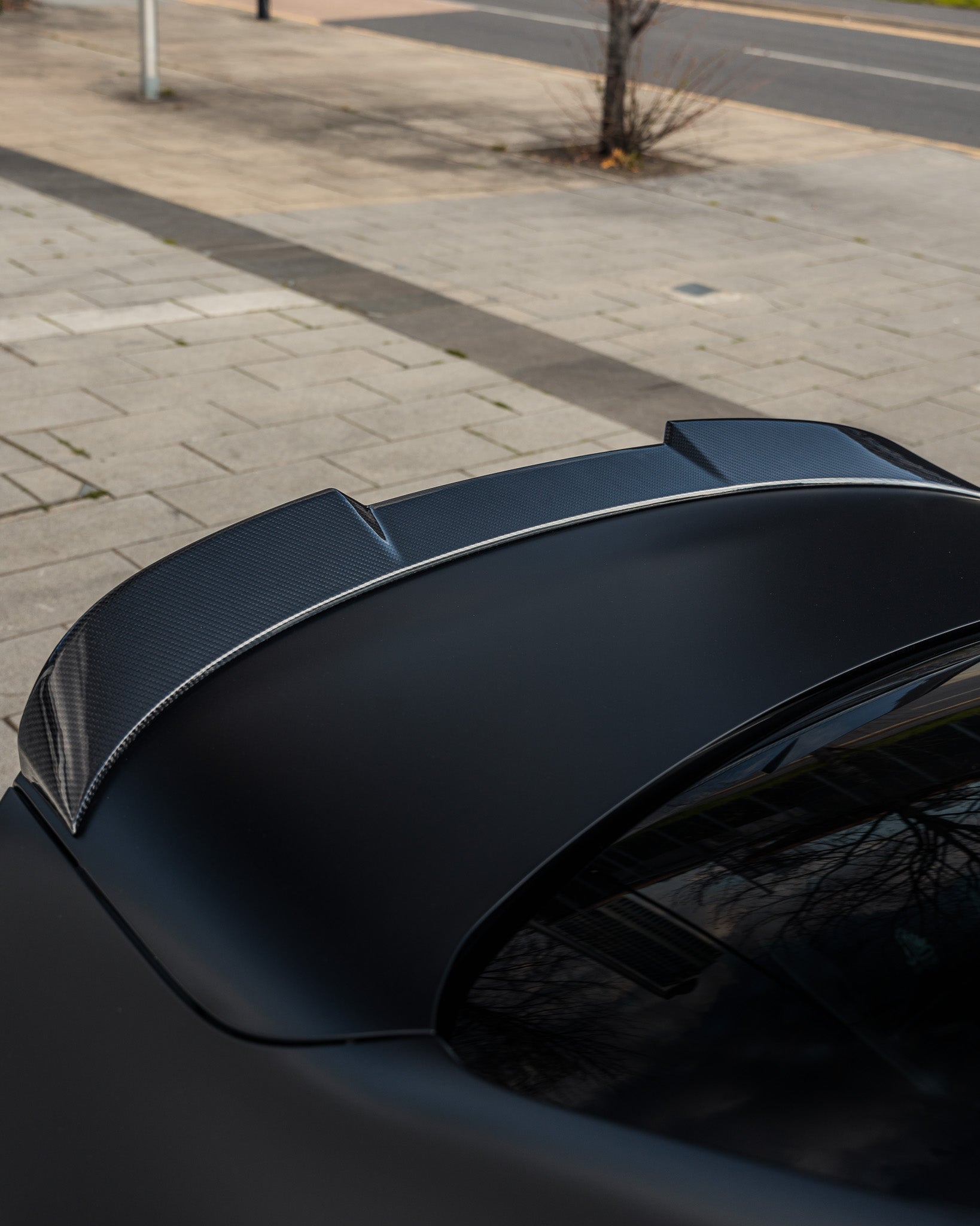 BMW 2 Series M Sport & M240i G42 Pre-Preg Carbon Fibre ID-01 Front Splitter & Rear Spoiler Pack by TRE (2021+)