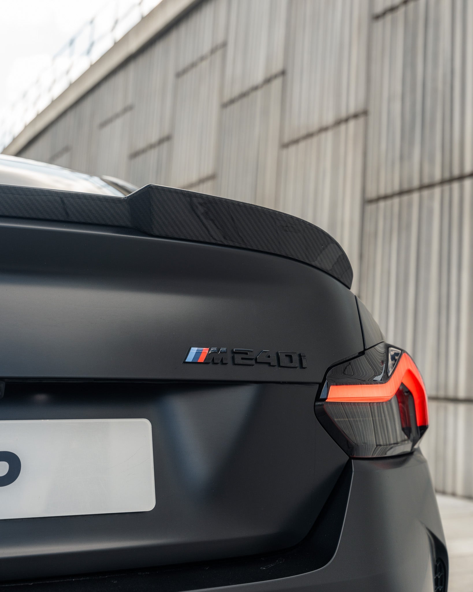 BMW 2 Series M Sport & M240i G42 Pre-Preg Carbon Fibre ID-01 Front Splitter & Rear Spoiler Pack by TRE (2021+)