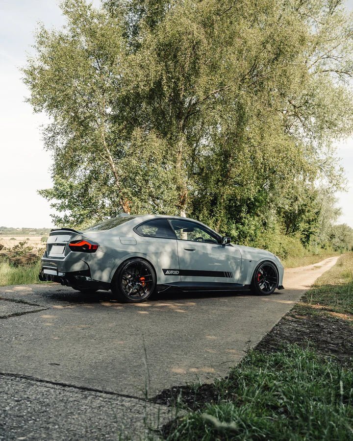 BMW 2 Series & M240i G42 FRP & Pre-Preg Carbon Fibre Wheel Arch Trim Extensions Kit by TRE (2022+)