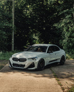 BMW 2 Series & M240i G42 Gloss Black Full Length Side Skirts (2021+)