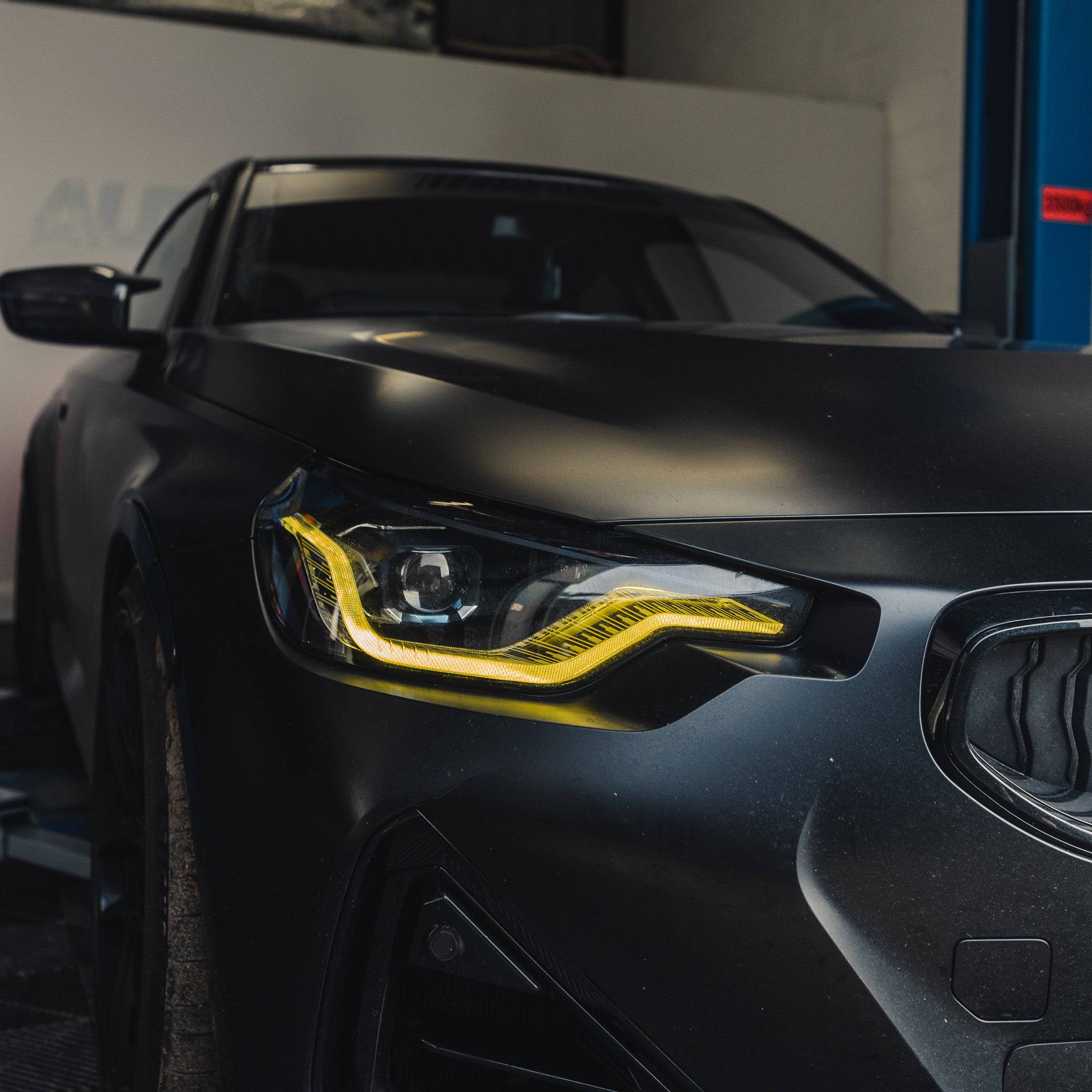 BMW 2 Series, M240i G42 & M2 G87 CSL Yellow DRL Module Set (2021+)