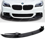 BMW 3 Series F30 F35 M Sport 2011-19 Front Splitter Lip in Matte Black