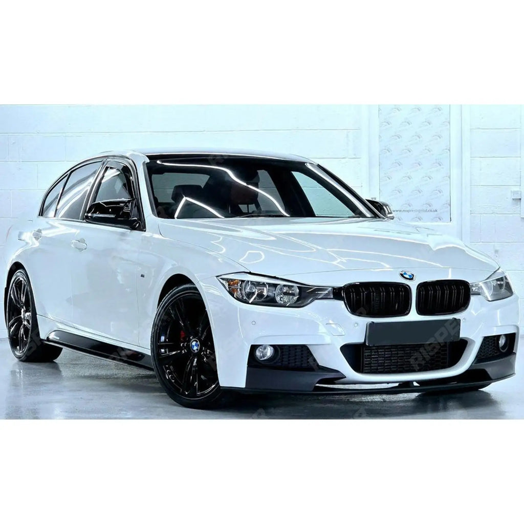 BMW 3 Series F30 F35 M Sport 2011-19 Front Splitter Lip in Matte Black