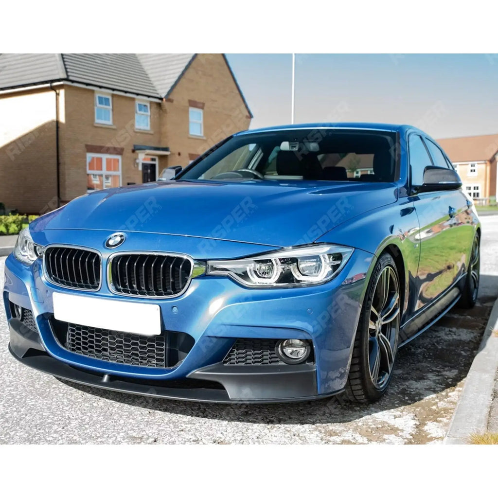 BMW 3 Series F30 F35 M Sport 2011-19 Front Splitter Lip in Matte Black