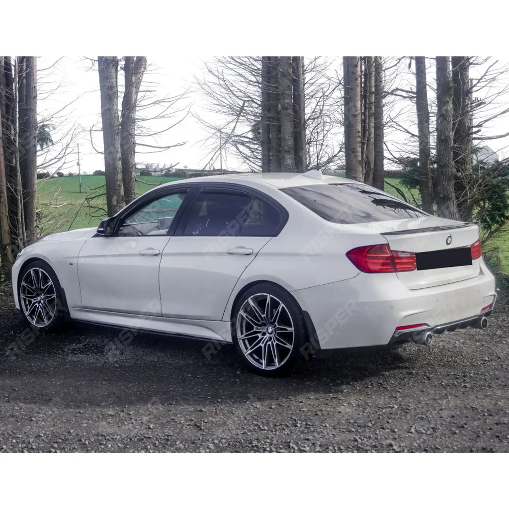 BMW 3 Series F30 F35 M Sport Side Skirt Splitters - Carbon Style